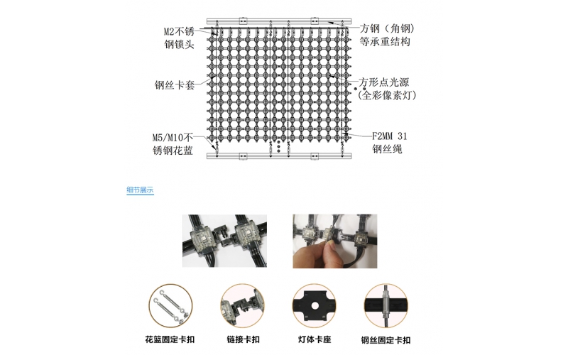 P38.5 LED 網格屏，LED網格軟屏，戶外LED網格屏